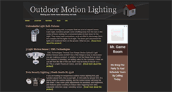 Desktop Screenshot of outdoormotionlighting.com